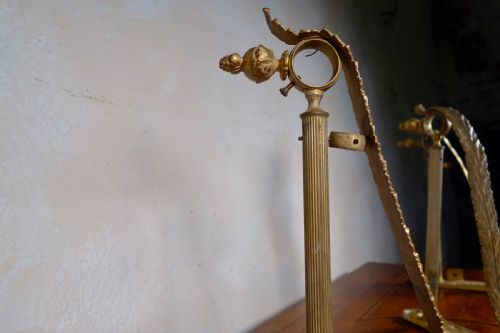 FOUR 19TH CENTURY ITALIAN ORMOLU CURTAIN BRACKETS - ADDITIONAL PHOTO 4