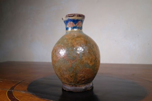 A 19TH CENTURY SMALL QAJAR PERSIAN VASE FISH - ADDITIONAL PHOTO 6