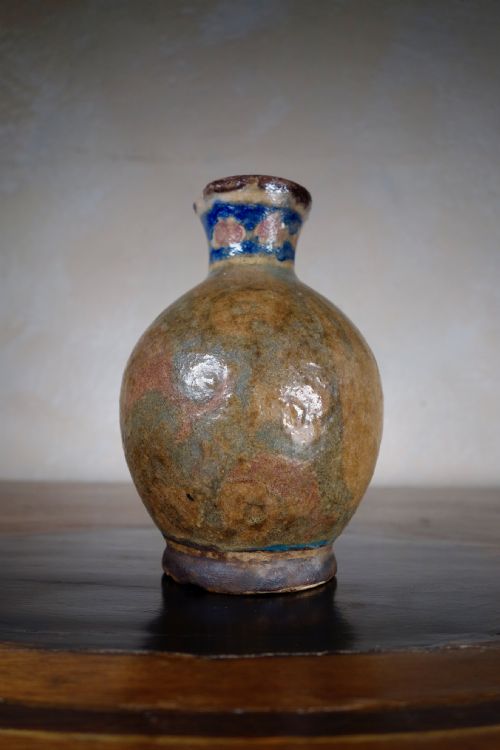 A 19TH CENTURY SMALL QAJAR PERSIAN VASE FISH - ADDITIONAL PHOTO 8