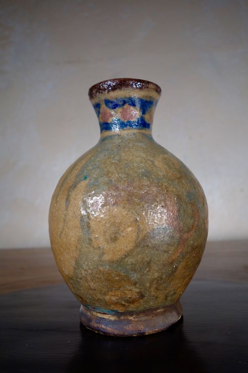 A 19TH CENTURY SMALL QAJAR PERSIAN VASE FISH - ADDITIONAL PHOTO 10