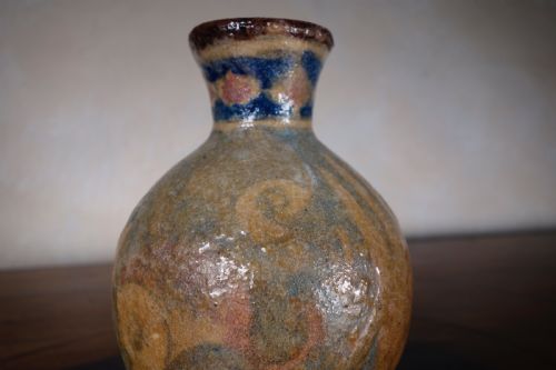 A 19TH CENTURY SMALL QAJAR PERSIAN VASE FISH - ADDITIONAL PHOTO 12