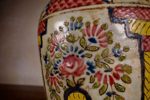 19TH CENTURY PERSIAN QAJAR DYNASTY VASE - ADDITIONAL PHOTO 3