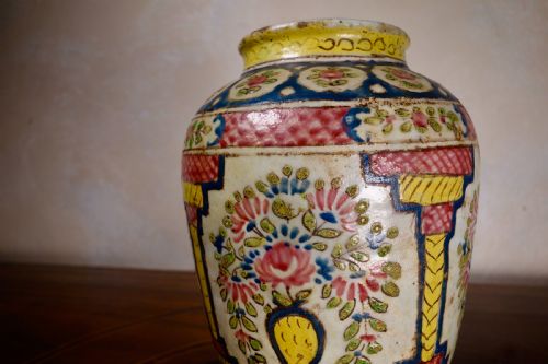 19TH CENTURY PERSIAN QAJAR DYNASTY VASE - ADDITIONAL PHOTO 6