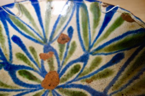 19TH CENTURY FAJALAUZA SPANISH CERAMIC BOWL - ADDITIONAL PHOTO 2
