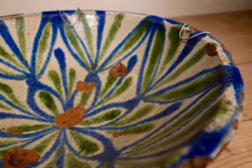 19TH CENTURY FAJALAUZA SPANISH CERAMIC BOWL - ADDITIONAL PHOTO 3