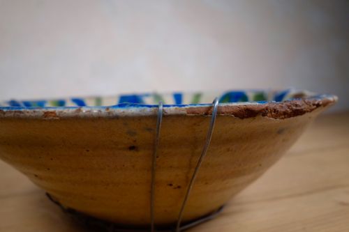 19TH CENTURY FAJALAUZA SPANISH CERAMIC BOWL - ADDITIONAL PHOTO 5