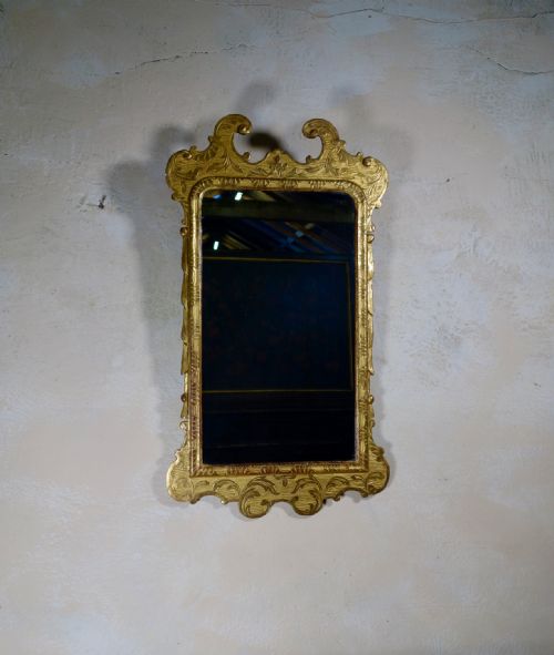 GEORGE I STYLE GESSO WALL MIRROR - ADDITIONAL PHOTO 7