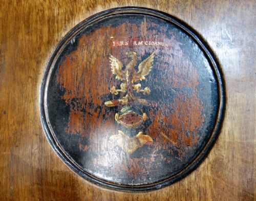 A PAIR OF MAHOGANY REGENCY HALL CHAIRS - ADDITIONAL PHOTO 10