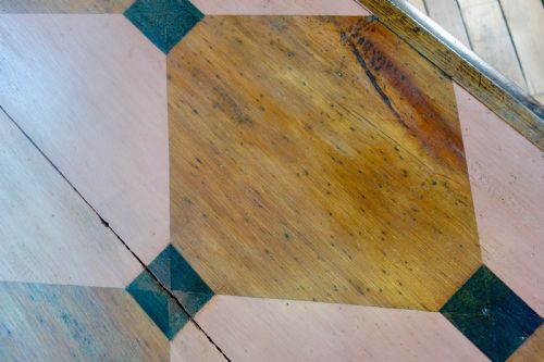 A PAINTED 19TH CENTURY OAK PARTNERS DESK - ADDITIONAL PHOTO 11