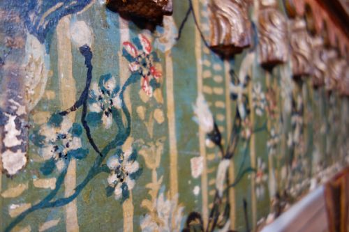 AN EXCEPTIONAL 19TH CENTURY ITALIAN VENETIAN PAINTED CONSOLE TABLE - ADDITIONAL PHOTO 8