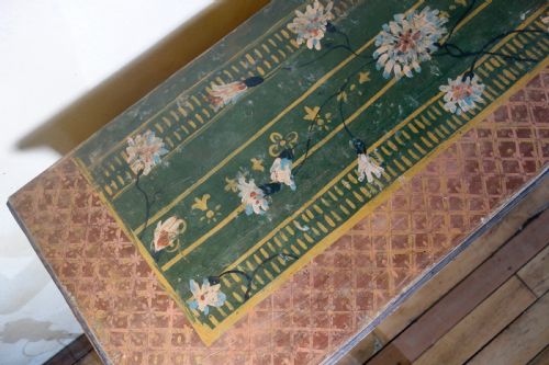 AN EXCEPTIONAL 19TH CENTURY ITALIAN VENETIAN PAINTED CONSOLE TABLE - ADDITIONAL PHOTO 14