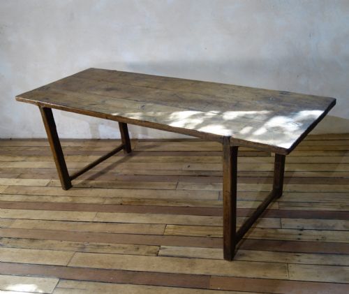 AN 18TH CENTURY FRENCH PRIMITIVE CHERRYWOOD FARMHOUSE TABLE VERNACULAR - ADDITIONAL PHOTO 20