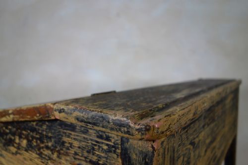 A LATE 18TH CENTURY FRENCH PRIMITIVE SLANTED SCHOOL DESK - ADDITIONAL PHOTO 10