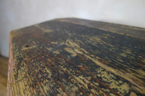 A LATE 18TH CENTURY FRENCH PRIMITIVE SLANTED SCHOOL DESK - ADDITIONAL PHOTO 11