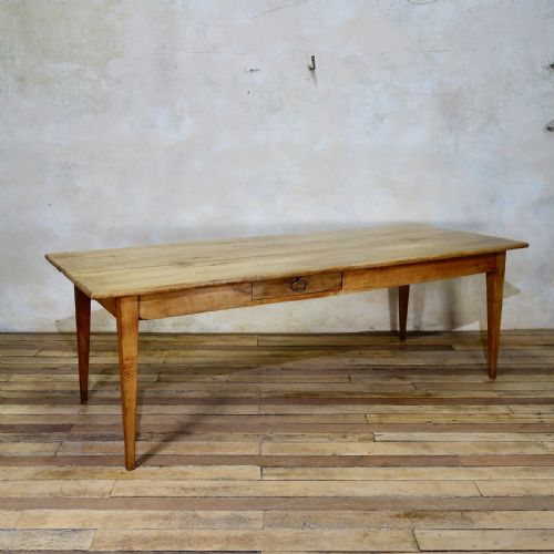 A 19TH CENTURY FRENCH FRUITWOOD FARMHOUSE TABLE - ADDITIONAL PHOTO 3