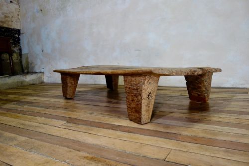 A SUPERB 19TH CENTURY LARGE SINGLE PLANK COFFEE TABLE - ADDITIONAL PHOTO 8