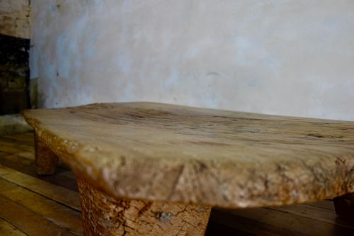A SUPERB 19TH CENTURY LARGE SINGLE PLANK COFFEE TABLE - ADDITIONAL PHOTO 12