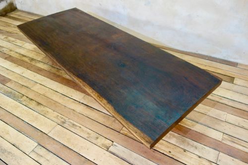 A LARGE SCALE 19TH CENTURY HARDWOOD COFFEE LOW TABLE - ADDITIONAL PHOTO 8