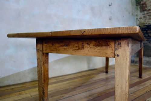 A 19TH CENTURY FRENCH ELM OAK FARMHOUSE TABLE - ADDITIONAL PHOTO 10