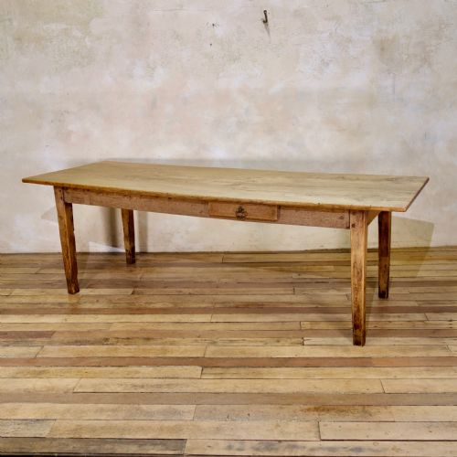 A 19TH CENTURY FRENCH ELM OAK FARMHOUSE TABLE - ADDITIONAL PHOTO 12