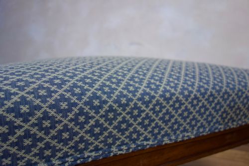 A 19TH CENTURY FRENCH FOOTSTOOL OTTOMAN - ADDITIONAL PHOTO 5