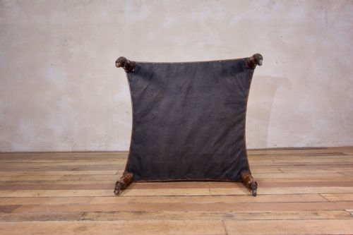 A 19TH CENTURY FRENCH FOOTSTOOL OTTOMAN - ADDITIONAL PHOTO 9