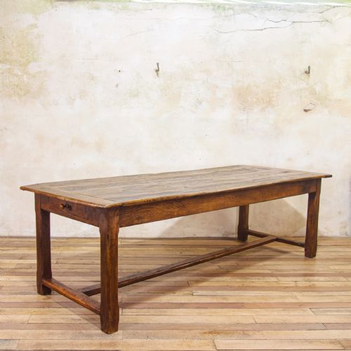 an early 19th century oak french farmhouse refectory table - CATEGORY: ANTIQUE TABLES - DATED 19TH CENTURY