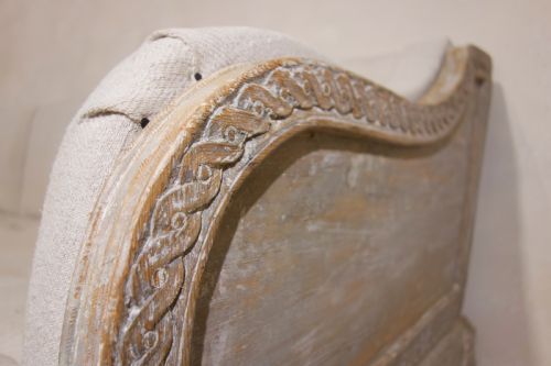 A GUSTAVIAN PERIOD SWEDISH TRGSOFFA SOFA ORIGINAL PAINTED - ADDITIONAL PHOTO 3