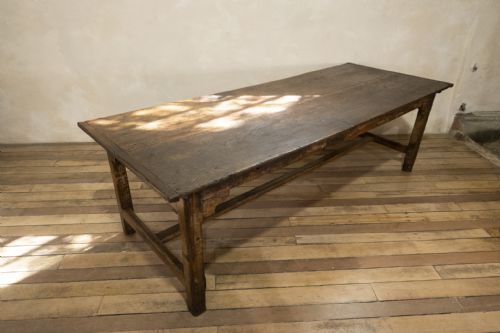 AN EXCEPTIONAL 18TH CENTURY LATER FRENCH PROVINCIAL FARMHOUSE TABLE - ADDITIONAL PHOTO 2