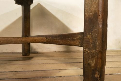 AN EXCEPTIONAL 18TH CENTURY LATER FRENCH PROVINCIAL FARMHOUSE TABLE - ADDITIONAL PHOTO 10