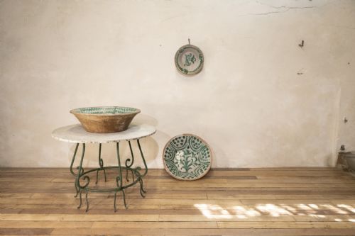 A LARGE 19TH CENTURY SPANISH GRANADA FAJALOUZA LEBRILLO BOWL - ADDITIONAL PHOTO 3