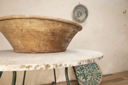 A LARGE 19TH CENTURY SPANISH GRANADA FAJALOUZA LEBRILLO BOWL - ADDITIONAL PHOTO 4