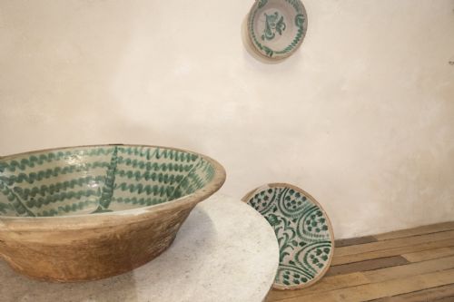 A LARGE 19TH CENTURY SPANISH GRANADA FAJALOUZA LEBRILLO BOWL - ADDITIONAL PHOTO 12