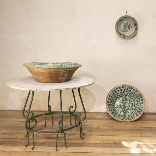 A LARGE 19TH CENTURY SPANISH GRANADA FAJALOUZA LEBRILLO BOWL - ADDITIONAL PHOTO 7