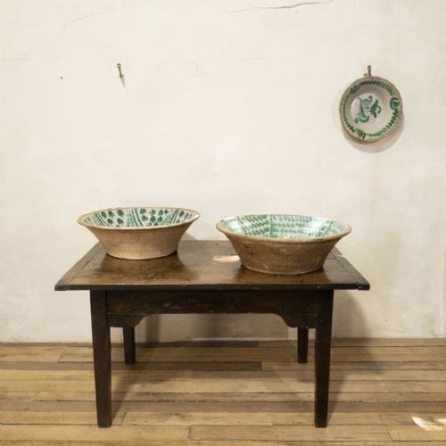 A LARGE LATE 18TH CENTURY SPANISH GRANADA FAJALOUZA LEBRILLO BOWL - ADDITIONAL PHOTO 4