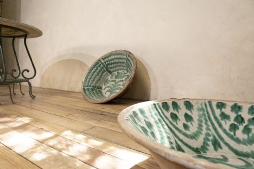 A LARGE LATE 18TH CENTURY SPANISH GRANADA FAJALOUZA LEBRILLO BOWL - ADDITIONAL PHOTO 5