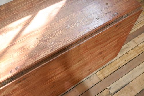 LARGE 18TH CENTURY PAINTED SWEDISH SLAGBORD TABLE - ADDITIONAL PHOTO 10