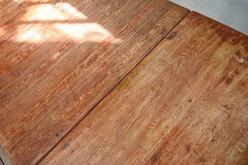 LARGE 18TH CENTURY PAINTED SWEDISH SLAGBORD TABLE - ADDITIONAL PHOTO 15