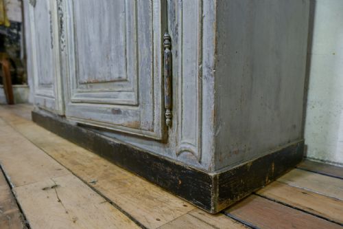 19TH CENTURY FRENCH PAINTED GLAZED CABINET - ADDITIONAL PHOTO 10