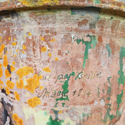 AN EXCEPTIONALLY LARGE 19TH CENTURY FRENCH ANDUZE PLANTER BOISSET - ADDITIONAL PHOTO 3