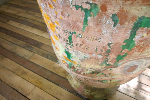 AN EXCEPTIONALLY LARGE 19TH CENTURY FRENCH ANDUZE PLANTER BOISSET - ADDITIONAL PHOTO 6