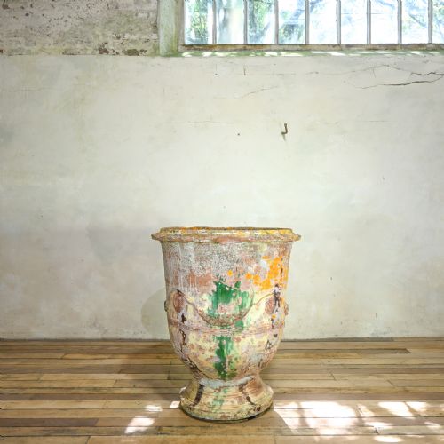 AN EXCEPTIONALLY LARGE 19TH CENTURY FRENCH ANDUZE PLANTER BOISSET - ADDITIONAL PHOTO 15