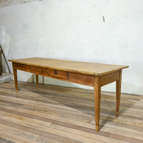 A LARGE 19TH CENTURY FRENCH FARMHOUSE TABLE - ADDITIONAL PHOTO 8