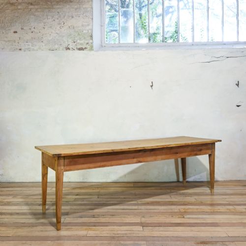 A LARGE 19TH CENTURY FRENCH FARMHOUSE TABLE - ADDITIONAL PHOTO 12