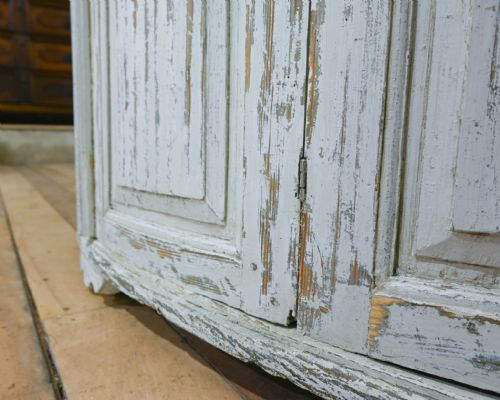 AN 18TH CENTURY SWEDISH GUSTAVIAN CORNER CUPBOARD - ADDITIONAL PHOTO 7