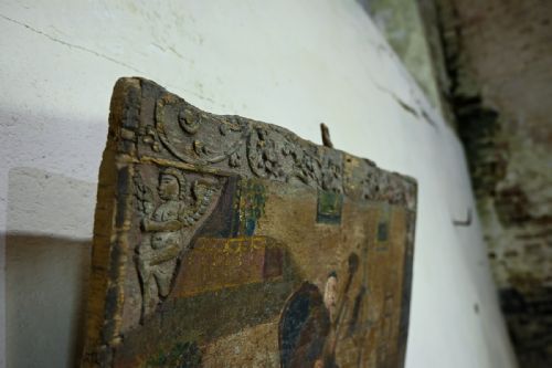 AN EARLY 19TH CENTURY OIL ON BOARD PAINTING - ADDITIONAL PHOTO 5
