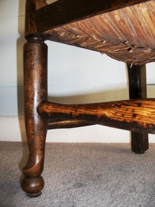LANCASHIRE SPINDLE BACK WING CHILD'S CHAIR - ADDITIONAL PHOTO 8
