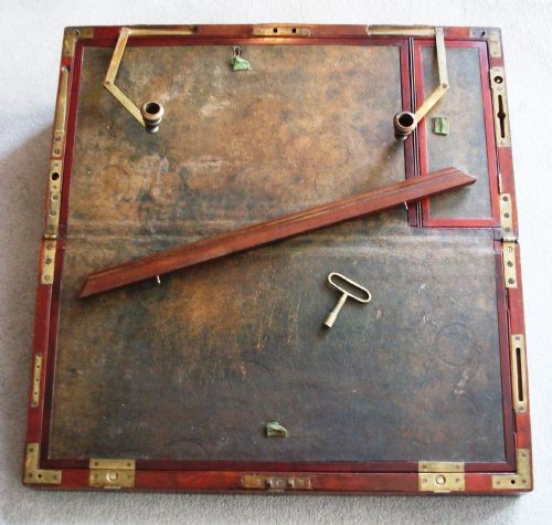 RARE MILITARY CAMPAIGN CAPTAIN'S WRITING SLOPE - ADDITIONAL PHOTO 1