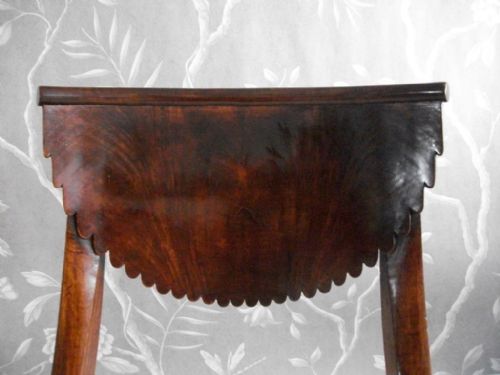 RARE DESIGN ITALIAN WALNUT CHAIRS GROUP OF SIX - ADDITIONAL PHOTO 6