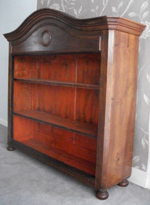 WALNUT OPEN BOOKCASE - ADDITIONAL PHOTO 1